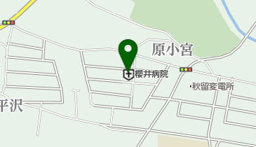 櫻井病院の地図画像