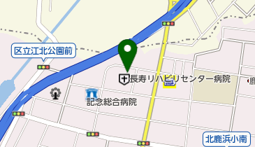長寿リハビリセンター病院の地図画像