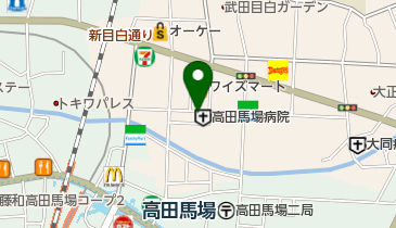 高田馬場病院の地図画像