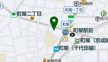 竹内病院の地図画像