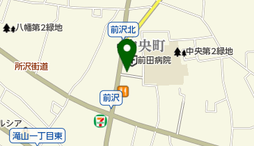 前田病院の地図画像