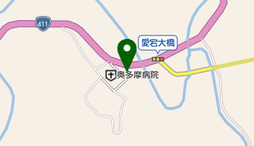 奥多摩町国民健康保険 奥多摩病院の地図画像