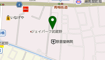 慈雲堂病院の地図画像