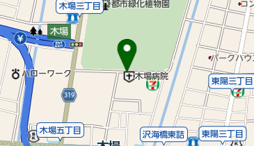木場病院の地図画像