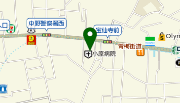 小原病院の地図画像