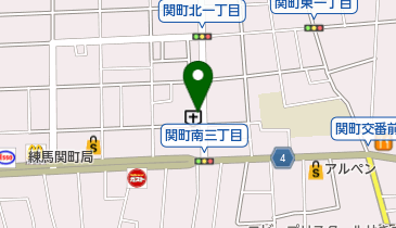 関町病院の地図画像