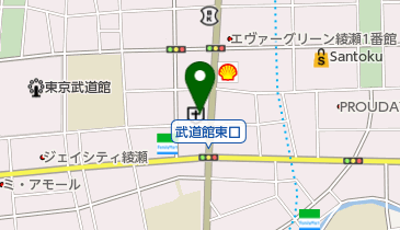 下井病院の地図画像