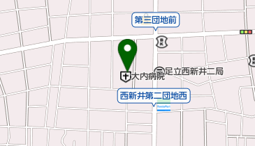 大内病院の地図画像