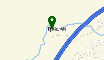 城山病院の地図画像