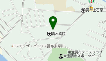 青木病院の地図画像
