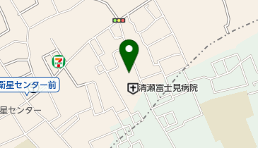 清瀬富士見病院の地図画像