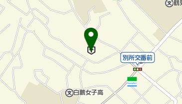 鶴見西井病院の地図画像