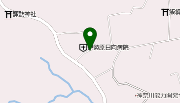 伊勢原日向病院の地図画像