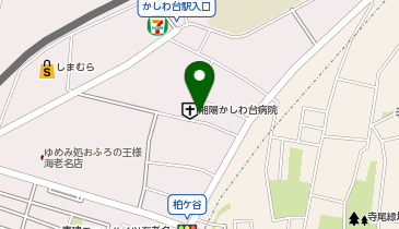 湘陽かしわ台病院の地図画像