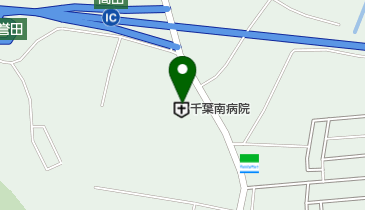 千葉南病院の地図画像