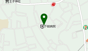 薬園台リハビリテーション病院の地図画像