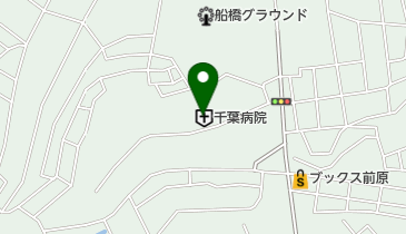 千葉病院の地図画像