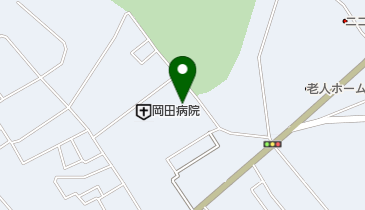 岡田病院の地図画像