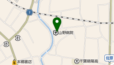 山野病院の地図画像