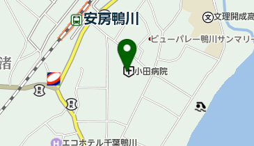 小田病院の地図画像