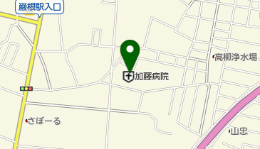 加藤病院の地図画像