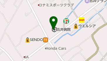五井病院の地図画像