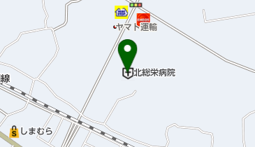 北総栄病院の地図画像