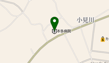 本多病院の地図画像