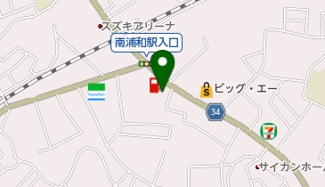 わかくさ病院の地図画像