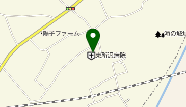 東所沢病院の地図画像