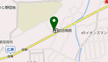 前田病院の地図画像