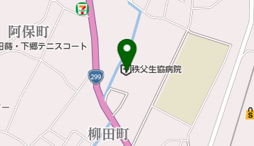 秩父生協病院の地図画像