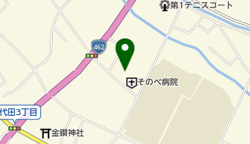 そのべ病院の地図画像