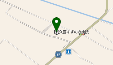久喜すずのき病院の地図画像