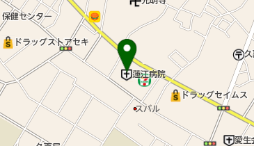 蓮江病院の地図画像