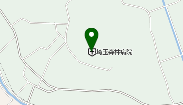 埼玉森林病院の地図画像
