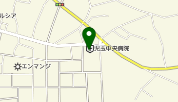 児玉中央病院の地図画像