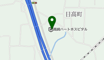 たかまえ病院の地図画像
