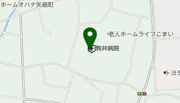 駒井病院の地図画像