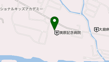 美原記念病院の地図画像