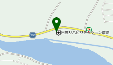 日高リハビリテーション病院の地図画像