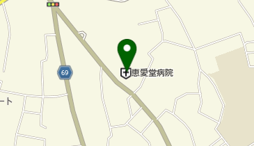 恵愛堂病院の地図画像