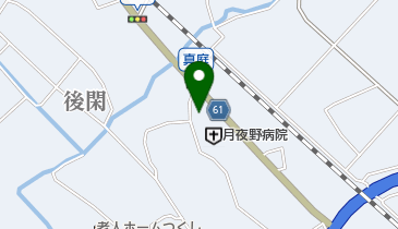 月夜野病院の地図画像