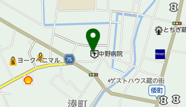 中野病院の地図画像