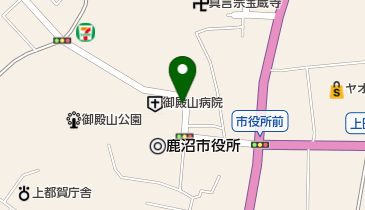 御殿山病院の地図画像