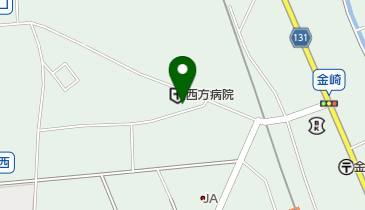 西方病院の地図画像