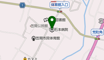 石本病院の地図画像