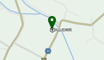 丸山荘病院の地図画像