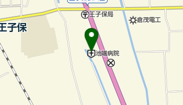 池端病院の地図画像