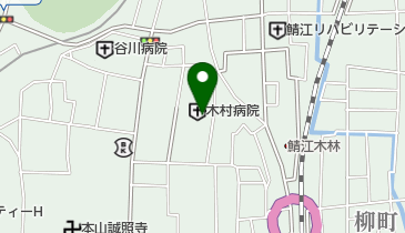木村病院の地図画像